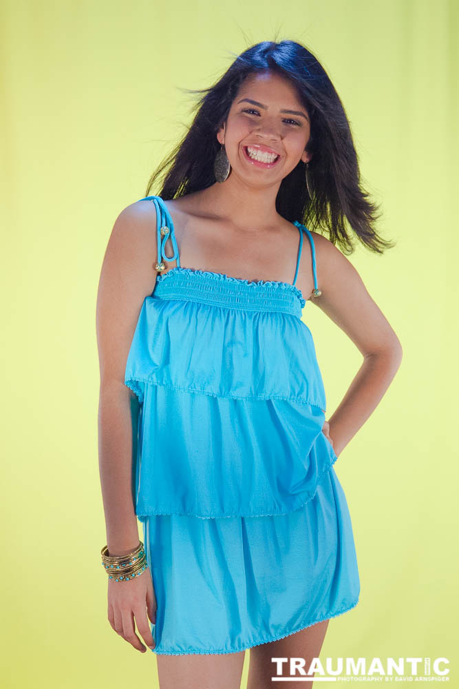 Nicole and her mother used to drive by my home when my studio was in the garage.  

They would see me working on small projects and setting up lights, so one day they pulled into the driveway and called me over.

After talking for a few minutes about Nicole's ambitions, we had set up a shoot for her.

I was still fairly new to this and this is obviously not my best work on a technical level, but I still think we got some great shots of this beautiful girl.